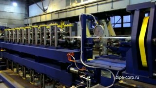 Линия для производства профилей фасадной системы