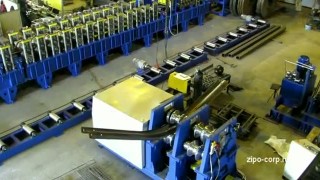 Вальцы для гибки балки дорожного ограждения