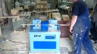 Круглопалочный станок КП-61. Круглые палочки 15 мм