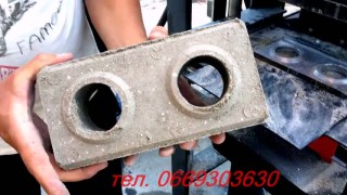 Пресс гидравлический для производства кирпича Lego