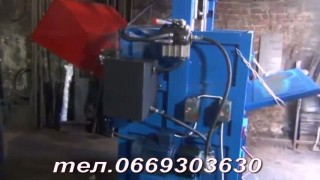 Пресс гидравлический усилие 16 тонн с дыроколом для ПЭТ- бутылки