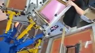 Трафаретный станок карусельного типа ручной MAN 8x8