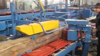 ЦДС 710, дисковая пилорама (круглопильный станок) - Заводские испытания