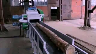 Барабанная рубительная машина БРМ (1 бревно)