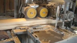 Обработка бруса на четырехстороннике “С25 4АБ“
