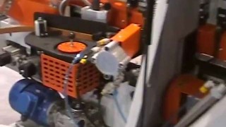 Станок кромкооблицовочный с автоматической подачей Stomana KZM-6R