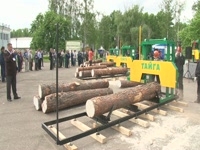 Первый всероссийский конкурс среди операторов лесопильного оборудования «Хозяин Тайги», Казань, 9 июня 2011 г.