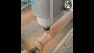 SIGN-1315 Фрезерный станок с вращательным механизм и плоским столом