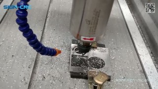 SIGN-4070 Фрезерный станок для 3Д гравера металла