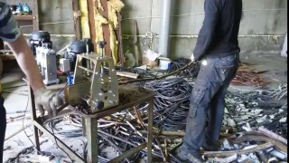 Станок для разделки кабеля/ стриппер KSM - 6 и KSM-12. Видео с приемки