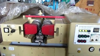 работа профиленакатного станка UPW25.1