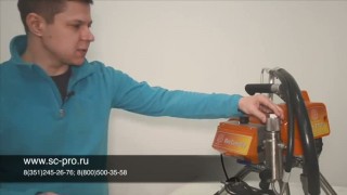 Сравниваем окрасочный аппарат ASpro-2700® аналога Graco 390. Окрасочное оборудование в Челябинске.