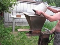 Самодельный станок для прессования кирпича