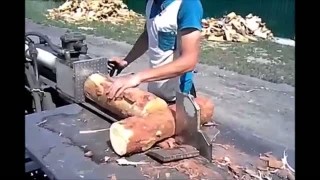 ЛИОН ДРЕВ продажа горыныча HONDA дровокол колет поперек за 190 000 рублей