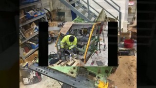 Капитальный ремонт экструдера для производства пустотных плит перекрытий Elematic E900