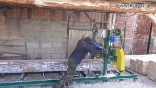 Ленточная пилорама ЛПУ-900 КРАОС