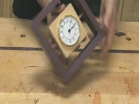 Изготовление оригинальных настольных часов