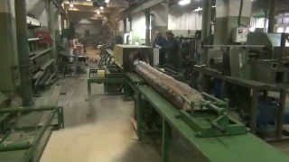 Станок брусующий(брусовальный) двухвальный круглопильный бревно до 370 мм СЛД-4П-1000 (с частотным преобразователем)