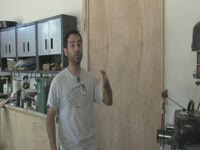 Деревянная навесная система для хранения инструментов