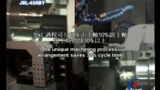 Автомат продольного точения с противошпинделем JSL-42AВY