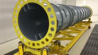 Установка автоматического нанесения покрытий горизонтальным манипулятором.