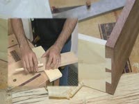 Изготовление ящичного соединения