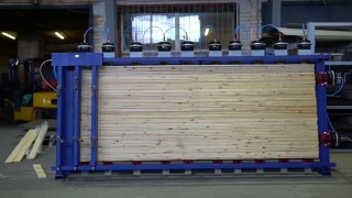 Двухсторонний клеенаносящий станок УНК-02