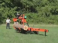 Мобильный лесопильный станок LT50