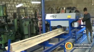 Брусующий станок для тонкомера кареточного типа Стилет МТД