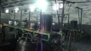 Процесс волочения проволоки