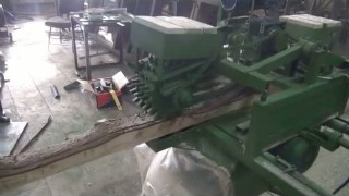 Станок кромкообрезной двухпильный с автоматической подачей заготовки СКД-500-2