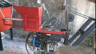 Новинка! Станок гидравлический для цельного лего кирпича