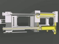 Гидравлический термопластавтомат с усилием смыкания от 400 до 650 тонн серии HM