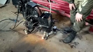 Lincoln Electric Idealarc DC-1000+lincoln electric lt-7 tractor