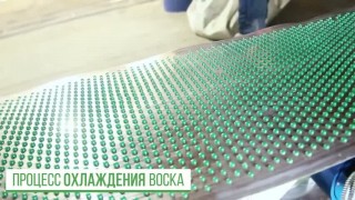 Ленточный гранулятор воска, парафина, серы