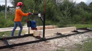 Пилорама электрическая МП редукторная