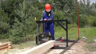 Пилорама электрическая мобильная МП 200 бензо