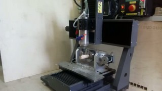 Конусная фреза. 5-ти осевой фрезерный станок с чпу.