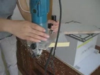 Ручной фрезер для снятия свесов кромки T-I