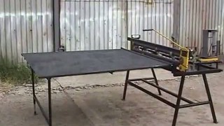 Ручной станок продольно-поперечной резки листового и рулонного металла СПРМ-3 ручной