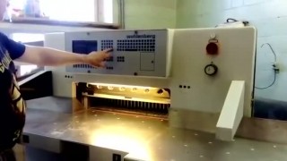 Бумагорезательная машина Wohlenberg-76