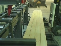 Четырёхсторонний строгальный станок MIDA с автоматической системой загрузки и выгрузки