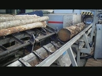 Автоматический торцовочный станок для брёвен SPA 1.3