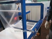 Ручная упаковочная машина Альфапак-450 Р. Упаковка банок, бутылок, коробок