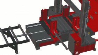 Полуавтоматический ленточнопильный станок KMT 800 KSA