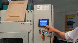 Шлифовка фрезерованных фасадов из МДФ и массива на станке MB Roba Tech Германия