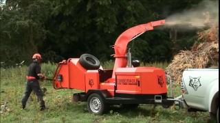 Прицепная дробилка древесных отходов Timberwolf TW S426TDHB