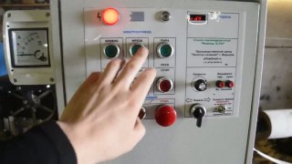 Оцилиндровочный станок с чашкорезом на коронках Медведь Ц-350К