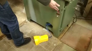 Двухдисковая пила для резки багета