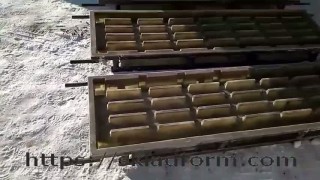 Формы для щелевых полов